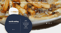 Desktop Screenshot of bannockrestaurant.com