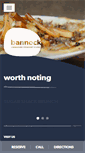 Mobile Screenshot of bannockrestaurant.com